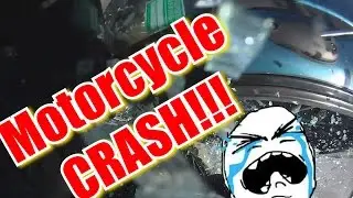 Motorcycle CRASH, Check your Mirrors Cagers!!!!