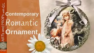 Contemporary Romantic Ornament DIY