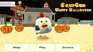 😱 NEW HALLOWEEN UPDATE SECRETS EASTER EGGS!! SOUP GUN NEW UPDATE 2.0