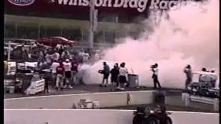 Wheelstanding Little Red Wagon And Burnout Contest 1997 Indy Mopar Nats