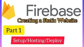 Deploy Static Website Build to Firebase Console