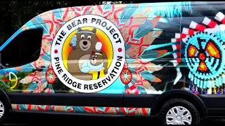 Pine Ridge Van Presentation Bear Project