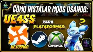 COMO INSTALAR MODS NO PALWORLD USANDO UE4SS E NEXUSMOD, AO SOM DE @VICEN-V