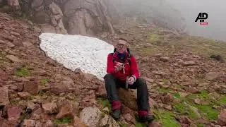A vestige of the ice age, Scotland's 'Sphinx' snow patch is vanishing
