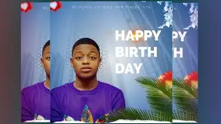 how to design birthday happy  in pixellba android