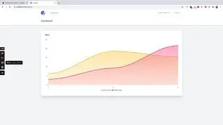 Create charts using Laravel and Apexcharts using VueJS with Jetstream.