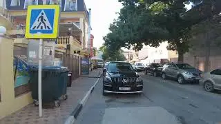 ДИВНОМОРСКОЕ🌞ПРОГУЛКА ПО УЛИЦЕ ЧЕРНОМОРСКОЙ К МОРЮ.‼️ 