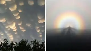 Strange Weather Phenomena Caught On Camera Compilation
