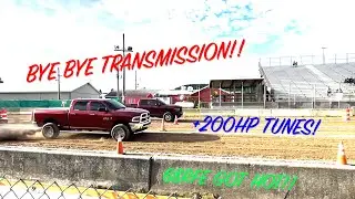 Dirt Drag Racing the 5G Cummins!