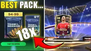 Best TOTS Pack Opening in FC mobile!