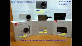Куча разных камер YI с  Aliexpress+ Rancam 2