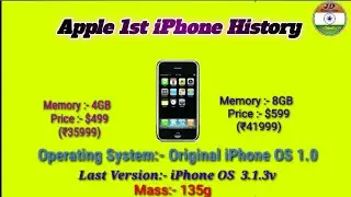 First Apple (1st Gen. ) iPhone History ||After 14 years|| Amzing Phone📱