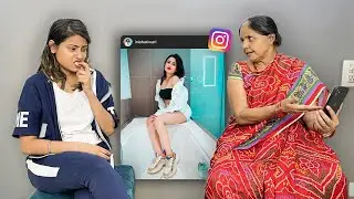 My Mom Reacts to My Instagram Pics !