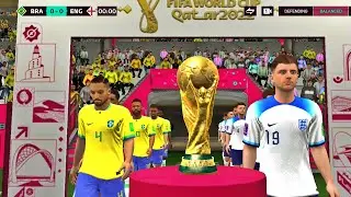 FIFA 23 Mobile - FIFA World Cup Qatar 2022 | Brazil vs England