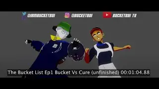 The Archives// Bucket Vs Cure (unfinished)// Blender Fight Animation