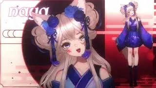 ✦ Model Showcase ✦ Naya the Kitsune Vtuber (for sale)