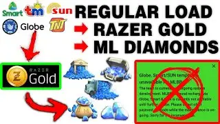 TUTORIAL | Paano mag RECHARGE gamit ang REGULAR LOAD sa RAZER GOLD?