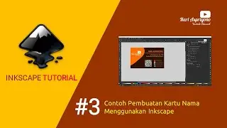 Belajar Inkscape #3 Membuat Kartu Nama Sederhana dengan Inkscape