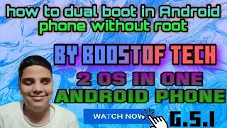how to Dual Boot ANY Android Phone! (Secret Method Revealed ,Hindi ), #boostoftech