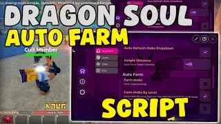 [FSSJ FORM] Roblox Dragon Soul Script Auto Farm, Max Stats & Kill Aura Pastebin 2025