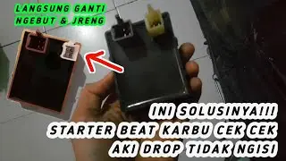 RAHASIA HONDA BEAT KARBU TARIKAN MANTAP BBM IRIT - Review & Tutorial Ganti CDI GOMEXX