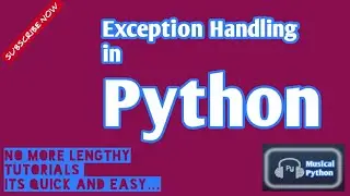 Exception Handling in Python
