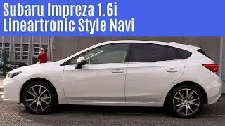 Subaru Impreza 1.6i Lineartronic Style Navi: info e dettagli