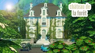château de la forêt \\ The Sims 4 CC speed build
