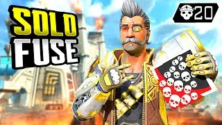 SOLO FUSE & 20 KILLS IN AMAZING GAME (Apex Legends Gameplay)