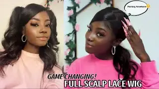 😍Parting Anywhere + Undetectable NEW Full Scalp Lace & Clean Hairline❤️ft. XRSBEAUTY HAIR