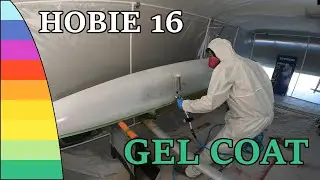 Refinishing Gel Coat - Hobie 16