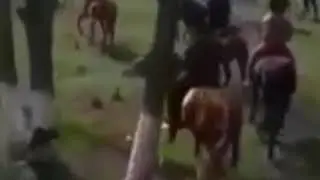 Конный Чеченский отряд в Дагестане ?