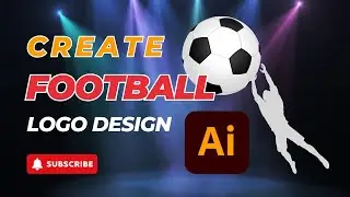 How To Create Football Logo Design  |  Logo Design Football