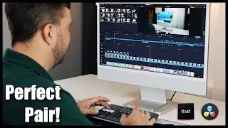 Speed Editing on the 2021 iMac! Davinci Resolve Demo.