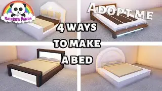Adopt Me Bedroom Ideas 💡| 4 Ways To Make A Bed 🛏