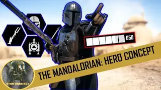 The Mandalorian Hero Concept - Abilities and Emotes | Star Wars Battlefront 3
