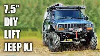 Lifting the Jeep Cherokee XJ 7.5