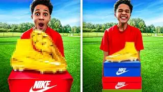 I Surprised Kid Ronaldo With His DREAM Football Boots