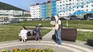 Солнечный Магадан. #магаданскаяобласть #путешествиепороссии #trevel #колыма