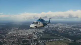 X-PLANE 12 DEFAULT HELI FLIGHT TEST IN REAL WEATHER COPENHAGEN RIGSHOSPITALET - MALMO EKRH - ESMS