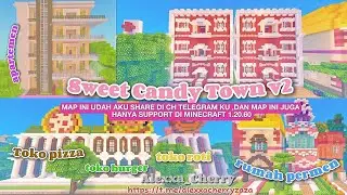 🎀₊˚map download sweet candy town V2 by alexxa 😱🌿map nya aesthetic dan lucu bngt 😱