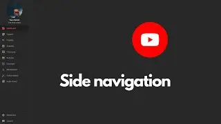 Create a side navigation bar like Youtube (ReactJS)