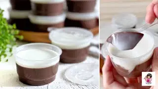 CHOCOLATE PUDDING with VANILLA SAUCE * NYOKLAT BANGET!! Ide Jualan di bulan Puasa❤️