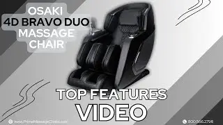 Osaki 4D Bravo Duo Massage Chair [LOADED]