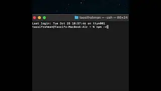 How to Check Node Js version on Macbook M1 