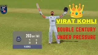 Virat Kohli Test Match Double Century|| Expert Mode|| #rc22 #viratkohli #kingkohli