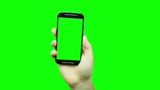 Green Screen Mobile Frame & Hand Effects