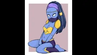Had a go at animating one of Aiur's more SFW pieces