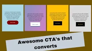 Buttons With Awesome Hover Effects Using Only HTML & CSS