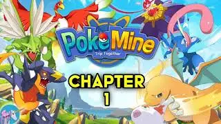 PokeMine Game CHAPTER-1 || New Open World Pokemon Game || Pokemine gameplay || 4k Best graphics game